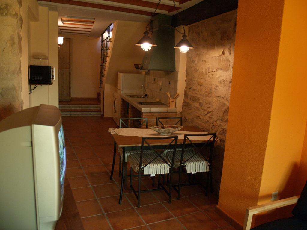 Apartamento Casa Solé Villalba dels Arcs Habitación foto